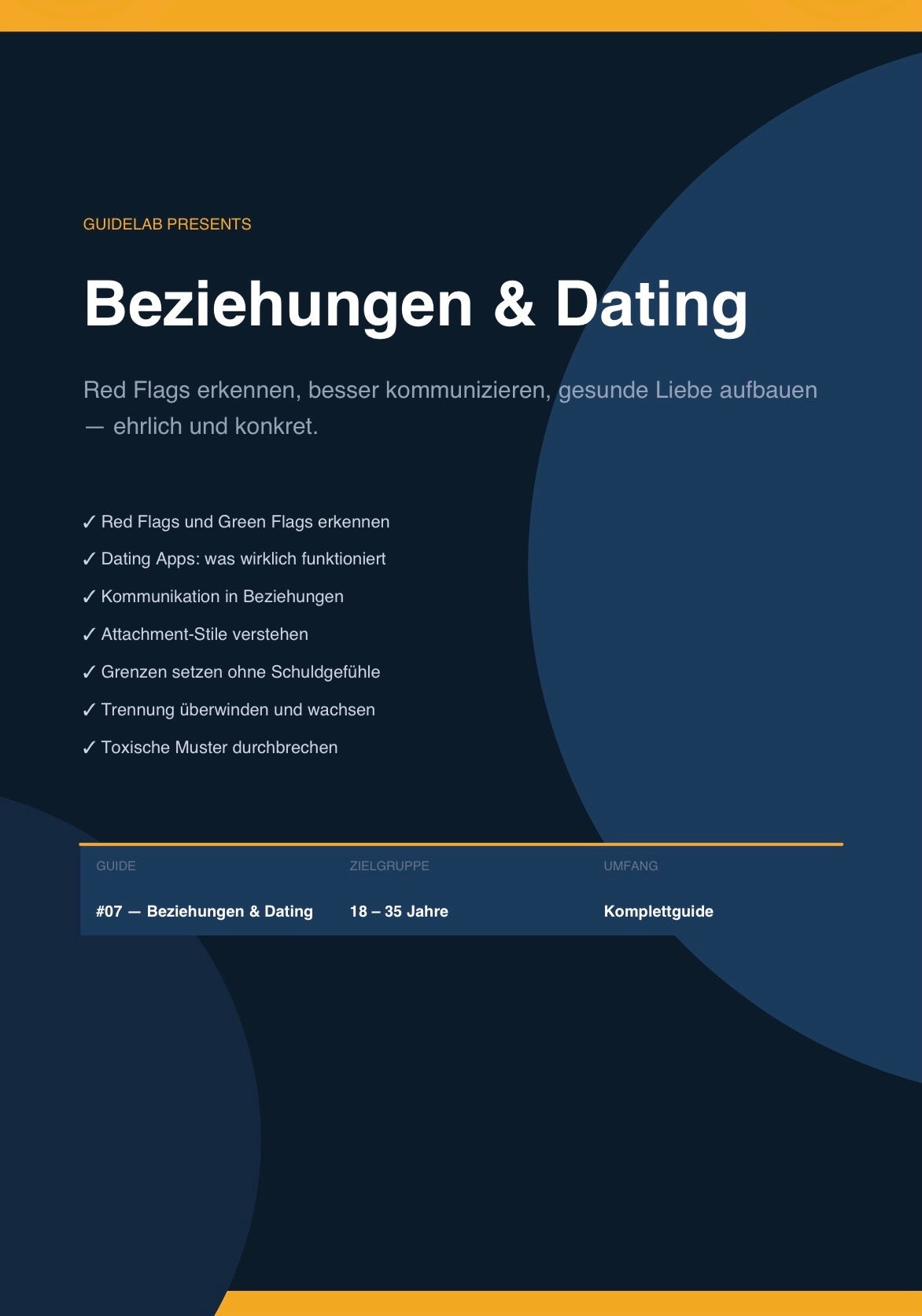 Beziehungen & Dating – Guide