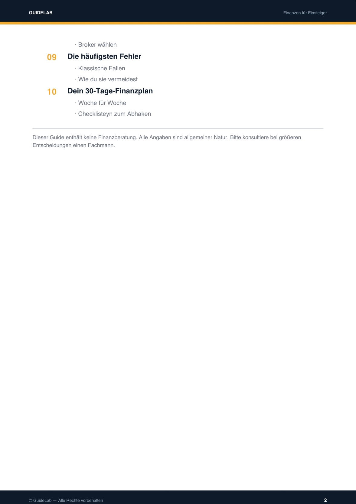 Finanzen Einsteiger – Set