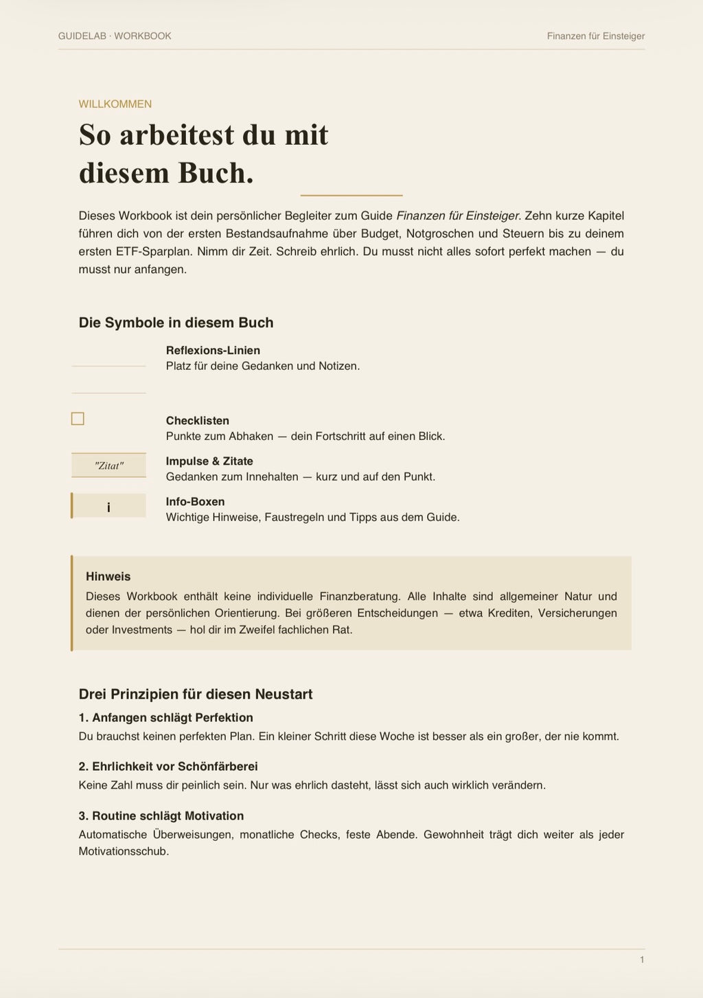 Finanzen Einsteiger – Set