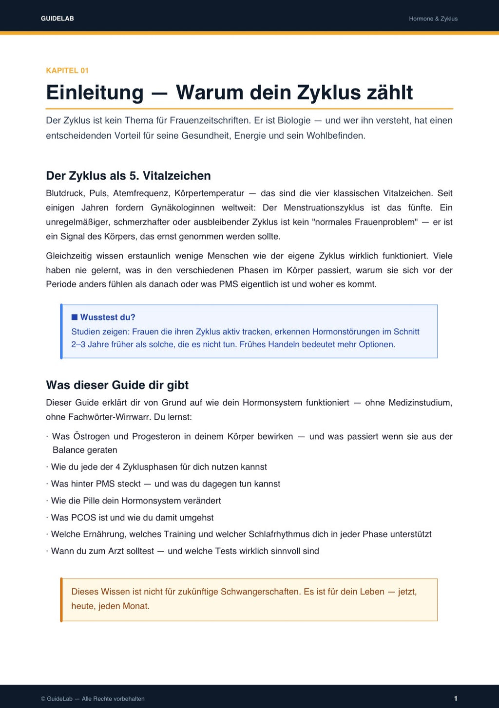 Hormone & Zyklus – Guide