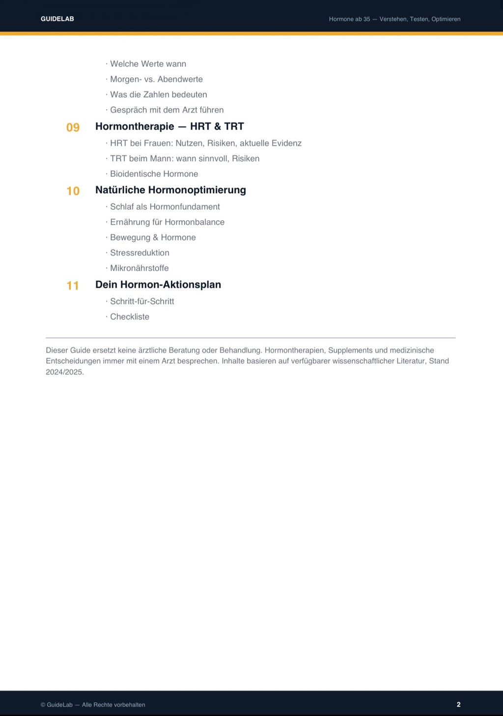 Hormone ab 35 – Set